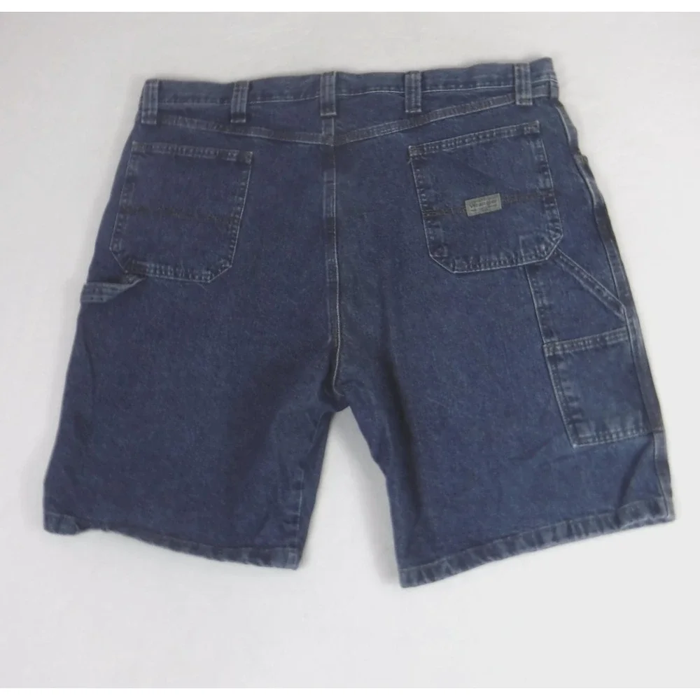 Wrangler‎ Carpenter Jean Shorts Men's Size 42R Blue Workwear